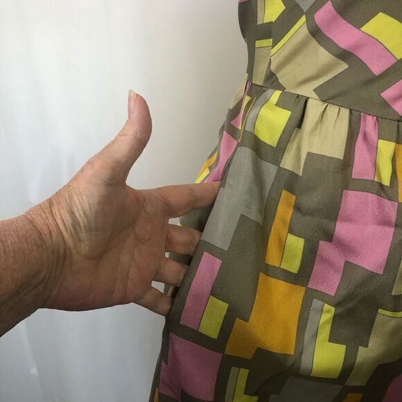 MILLY of NEW YORK CAMILLA HALTER DRESS 100… - Picture 12 of 14